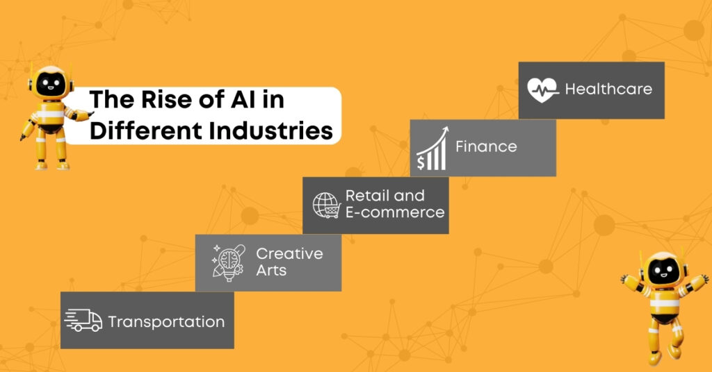 The Rise of AI in Different Industries 
